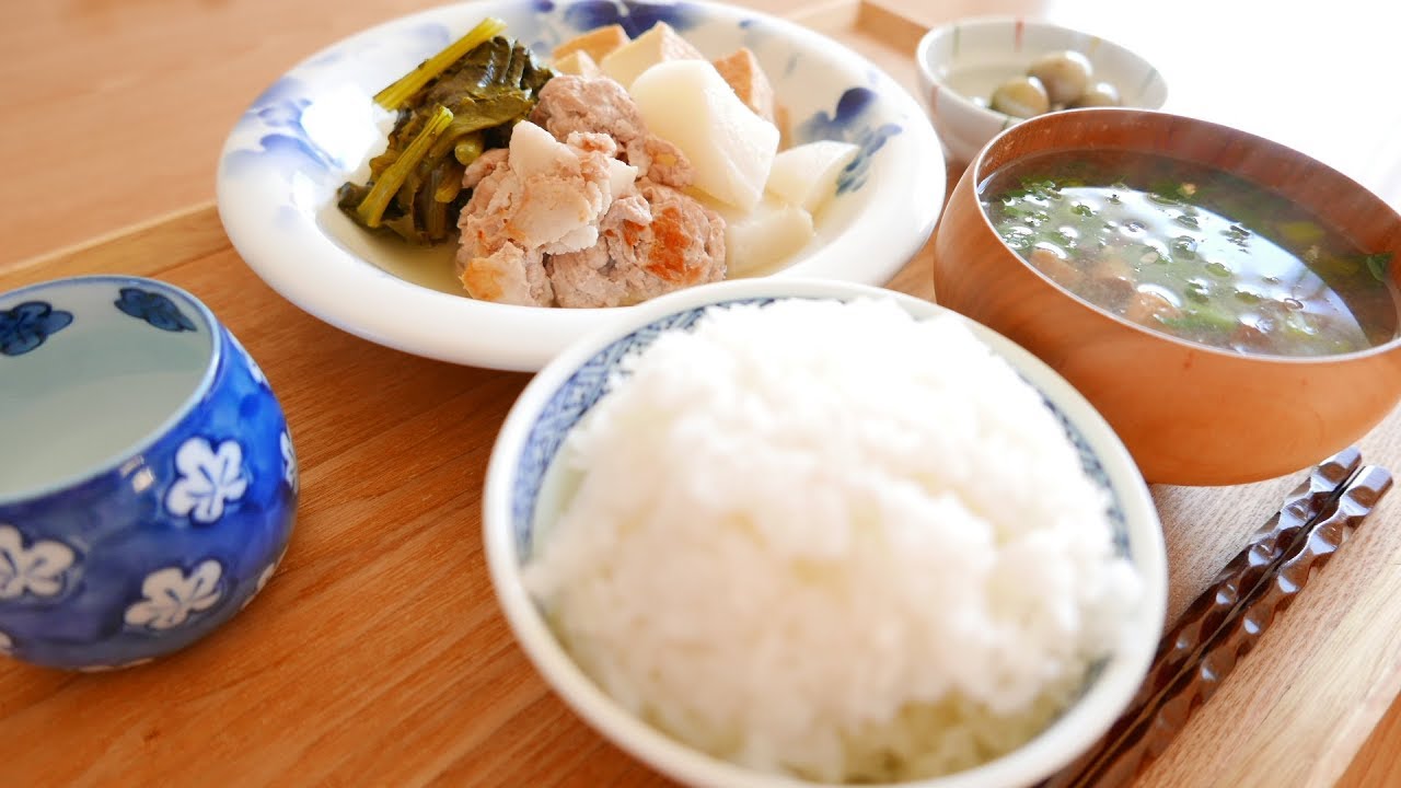 厚揚げと蕪の洋風煮