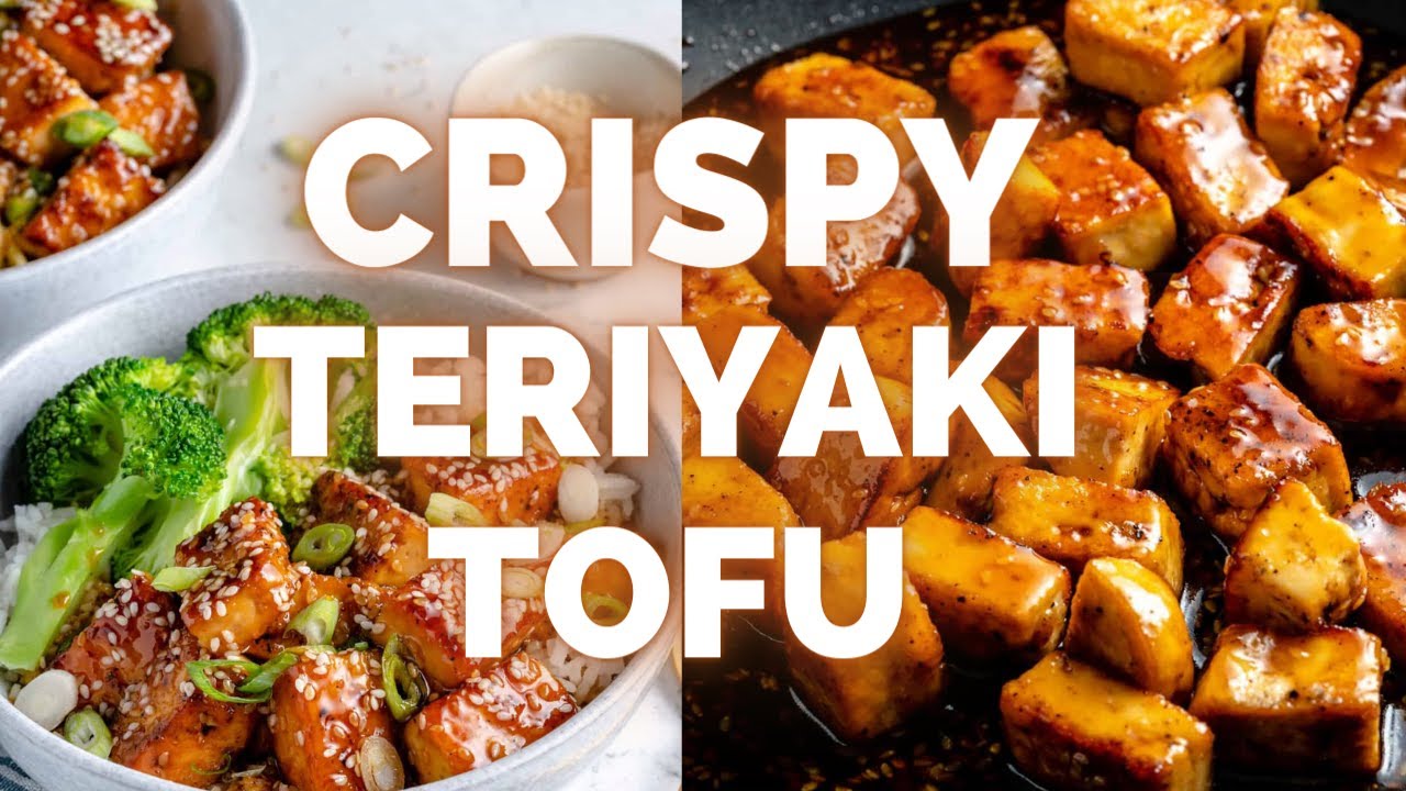 CRISPY TERIYAKI TOFU | HOW TO MAKE TOFU DELICIOUS | easy vegan recipes