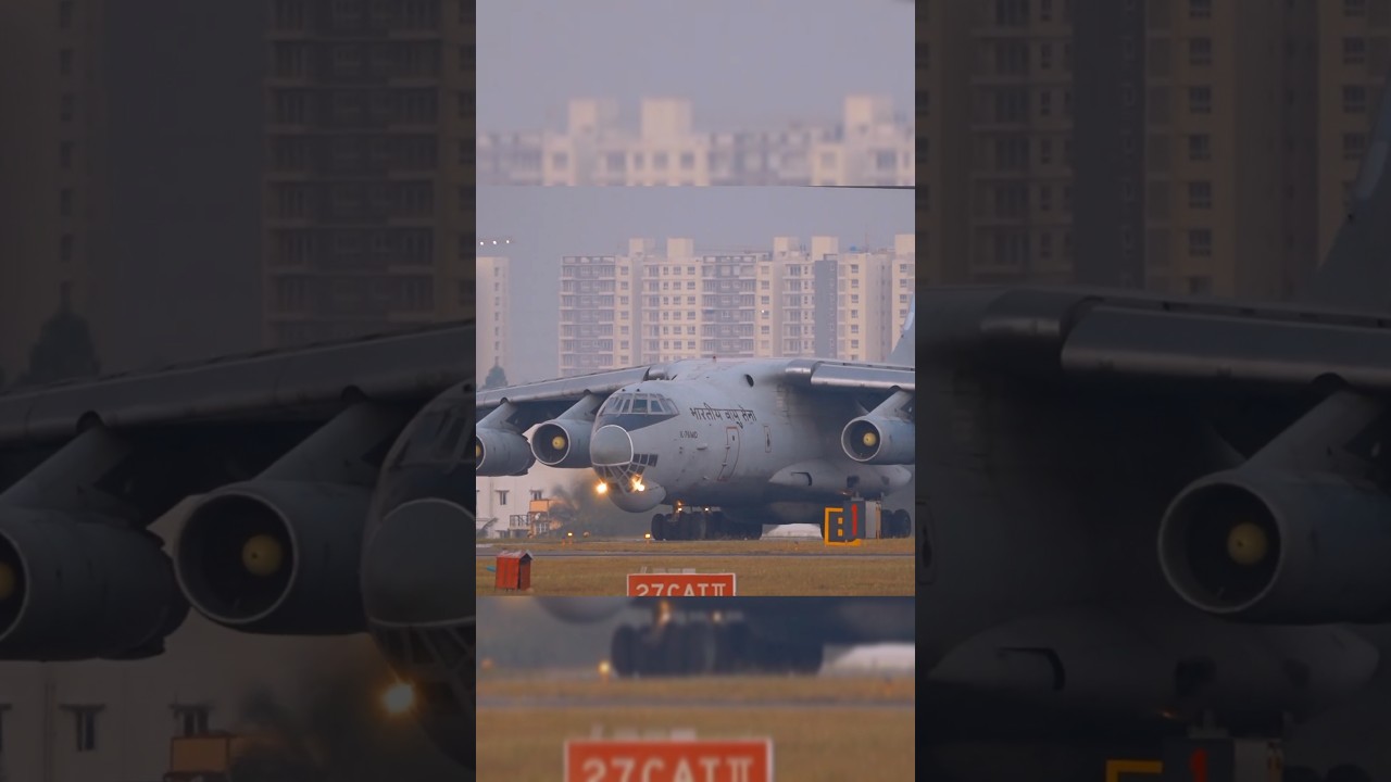 ilushin il-76 in Antarctica IAF also have these aircraft #shorts #defencenewshindi #indiapakistanwar