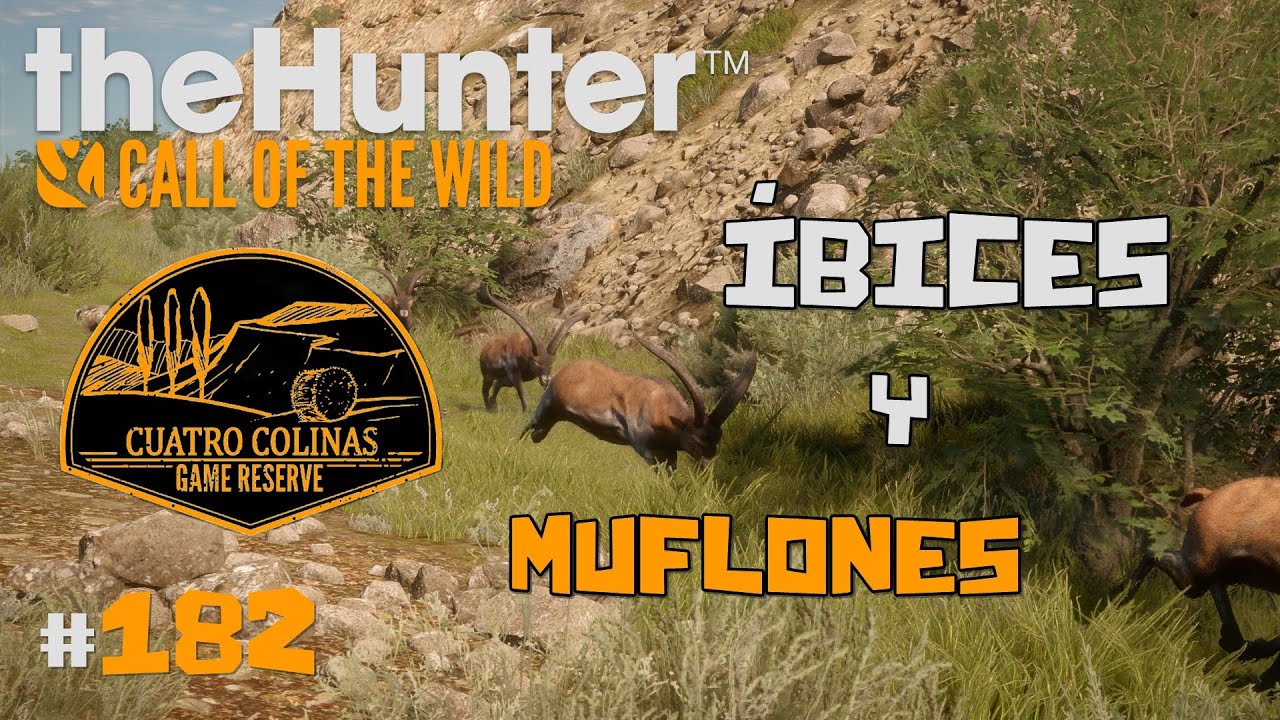 🦌theHunter: Call of the Wild #182 | 🐐 CAZANDO CABRAS POR LOS MONTES DE CUATRO COLINAS | Español