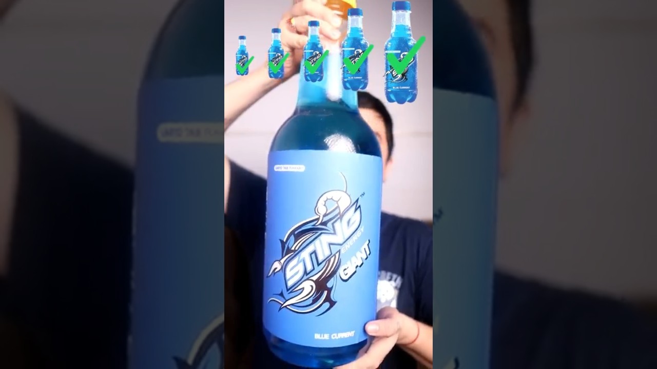 Small, Big, Giant, Blue Sting!? 😋 #bluesting #BlueCurrent #smallbiggiant   #spizee #lukedidthat