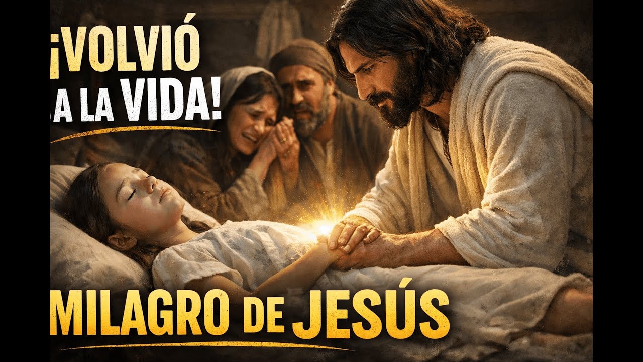 Todos la daban por muerta… pero Jesús hizo lo IMPOSIBLE  Marcos 5, 21 43