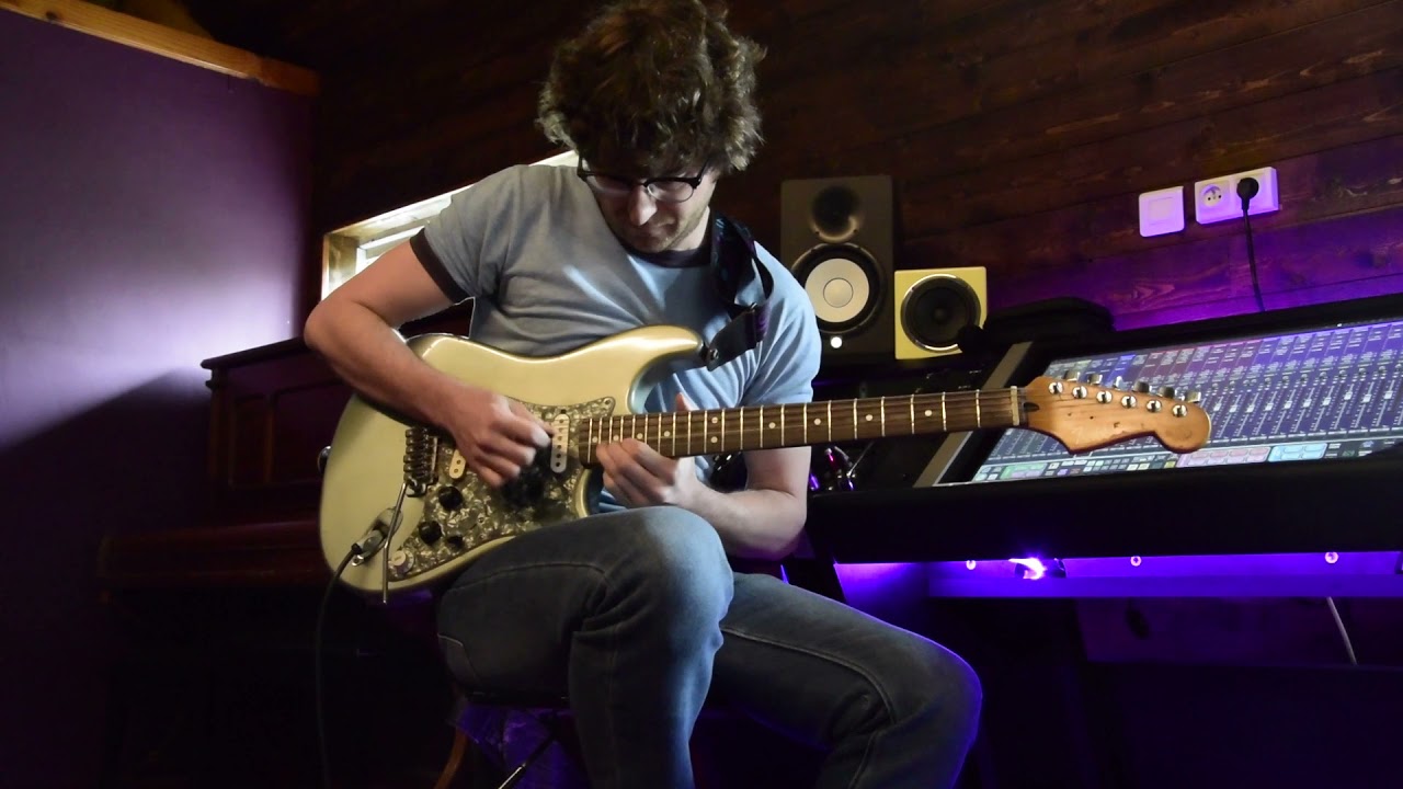 Melodic Rock solo on Fender Stratocaster by Guitarist Arron Storey