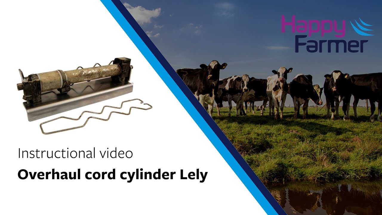 Overhaul cord cylinder for Lely milking robot (A3, A4 en A5)