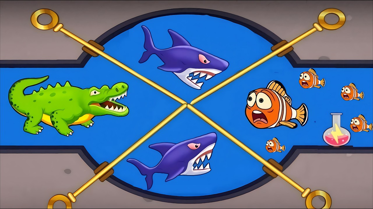 Save the Fish | Pull The Pin | Best Mobile Puzzle Game | Android Gameplay Walkthrough | Part 212