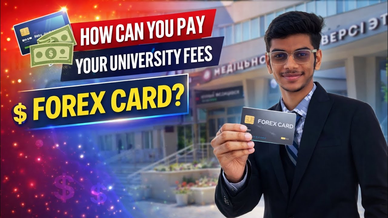 How can you pay your university fees by FOREX CARD ?