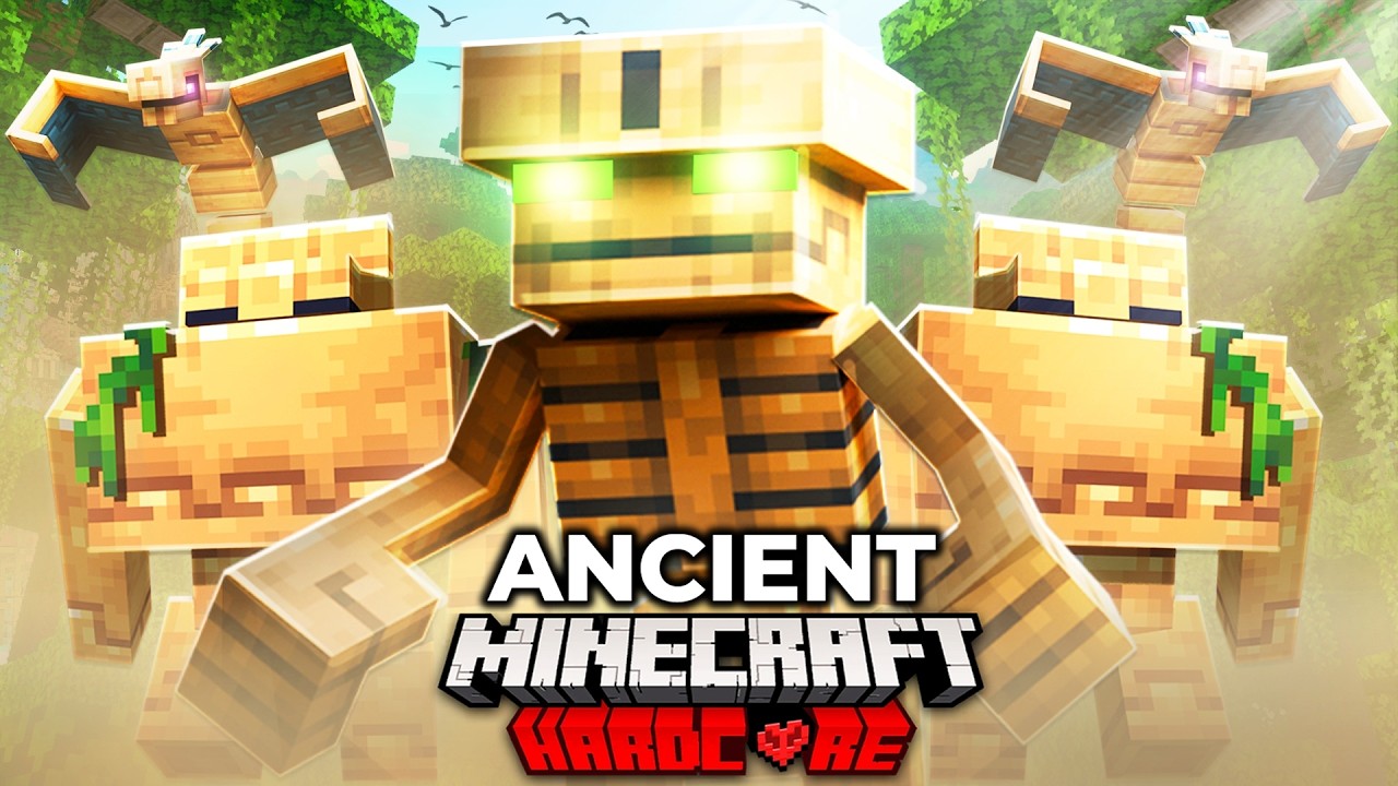 I Survived 100 Days in ANCIENT WORLD Minecraft Hardcore!