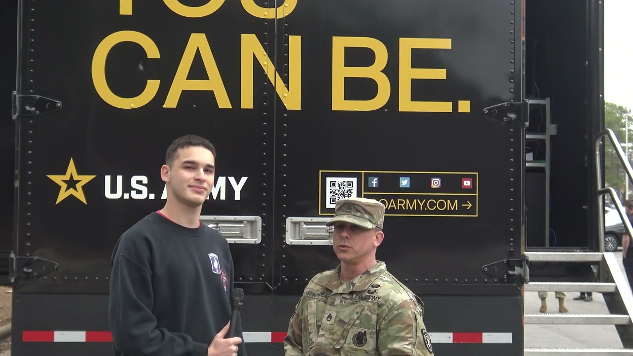 Army Esports visits Douglas Byrd High School