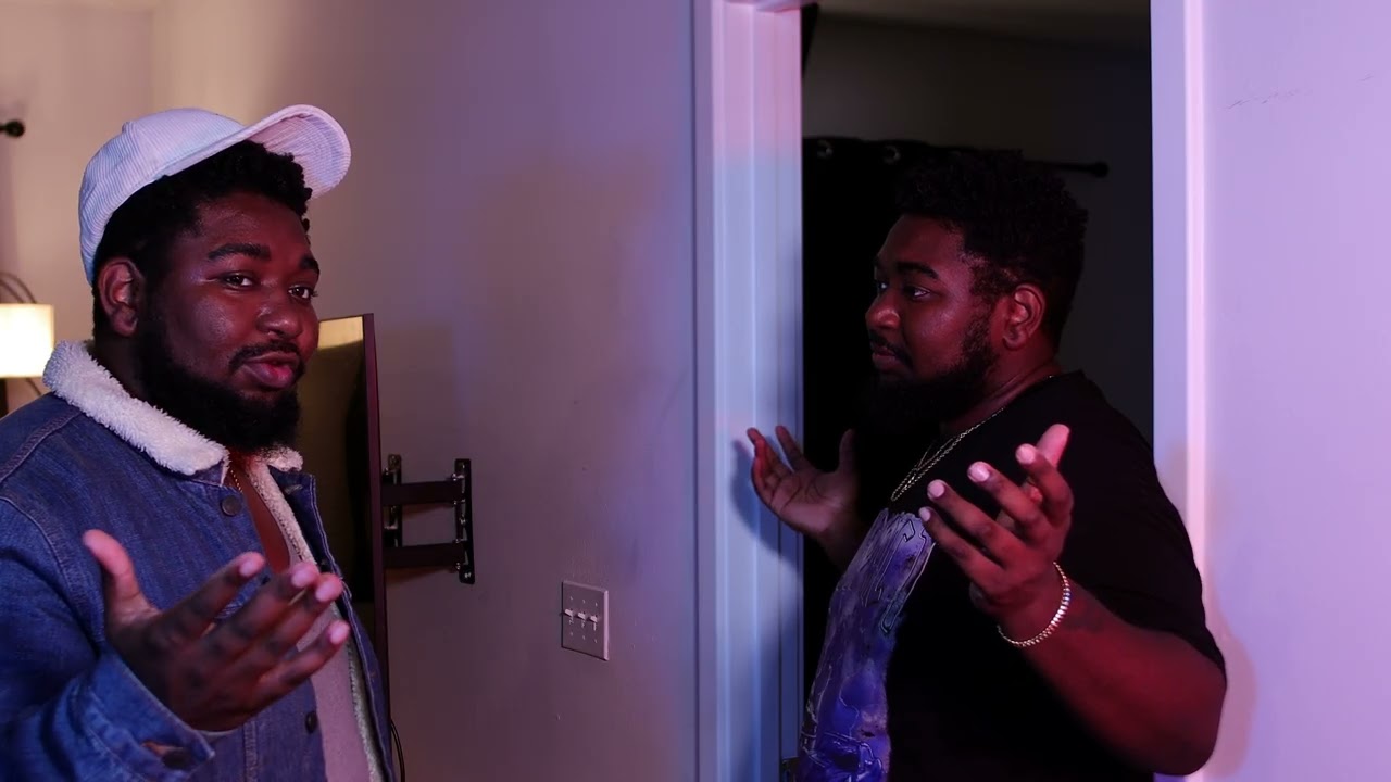 When your roommate brings home unexpected guest