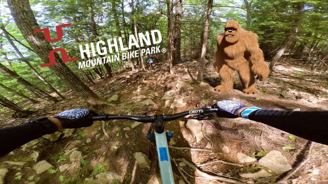 Highland Bike Park Downhill | Ups and Downs in POV