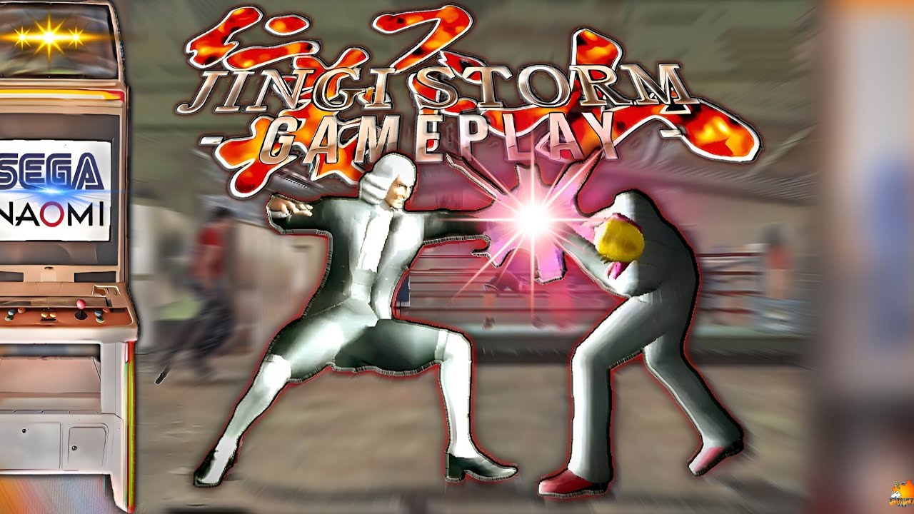 🎮 JINGI STORM THE ARCADE (Atravia Japón/Anchor Inc., 2006) 💥 3D Fighting Arcade Game for Sega Naomi