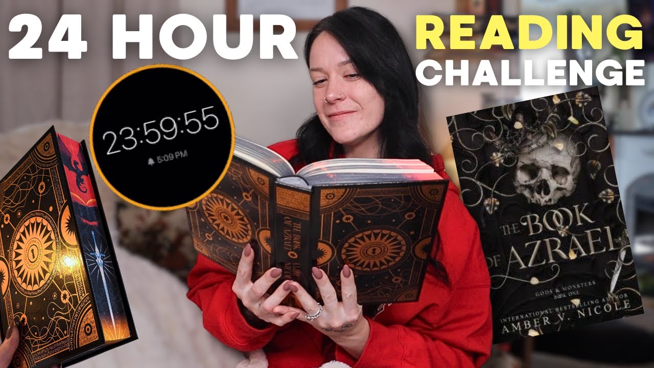 I Gave Myself One Weekend to Read the Longest Book on My Physical TBR! 📖 (24 hour readathon)
