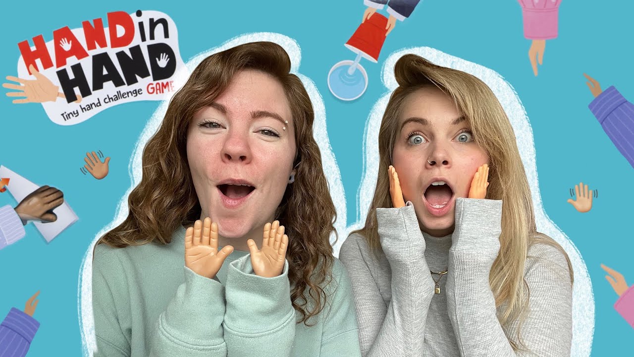TINY HANDS Challenge! - Hailee And Kendra