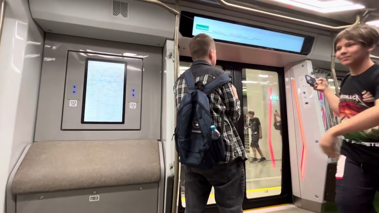 Троицкая линия - церемония открытия и поездка от Новаторской до Тютчевской. 7 сентября 2024 года