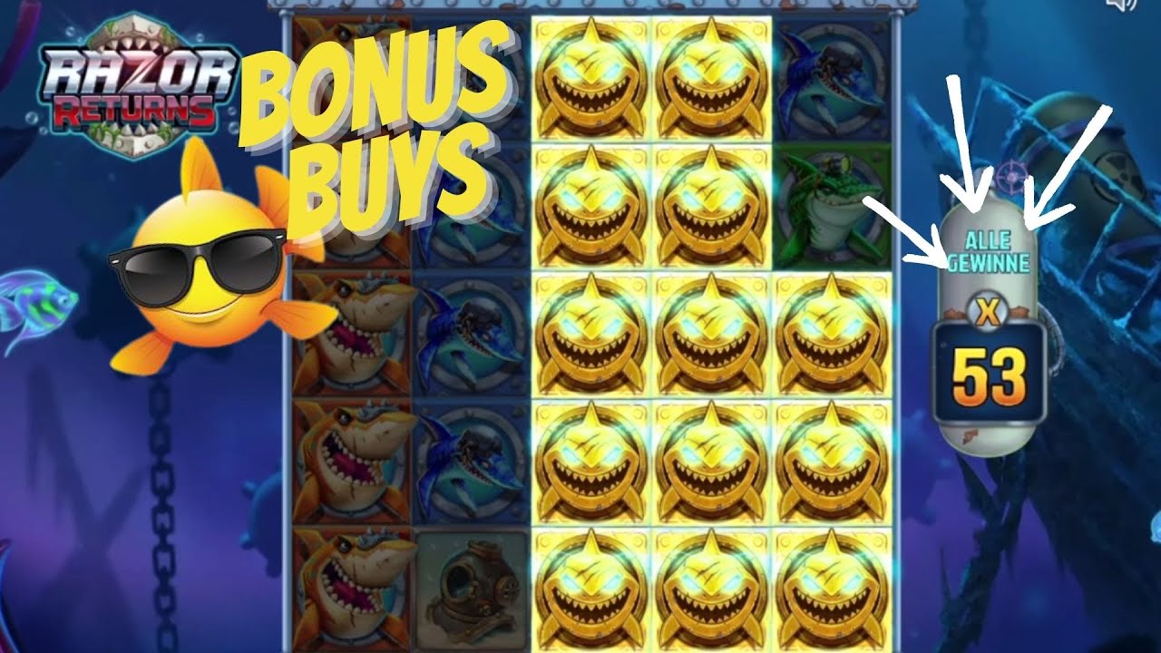 RAZOR RETURNS Bonus Buys 🦈 zweite Chance 🦈
