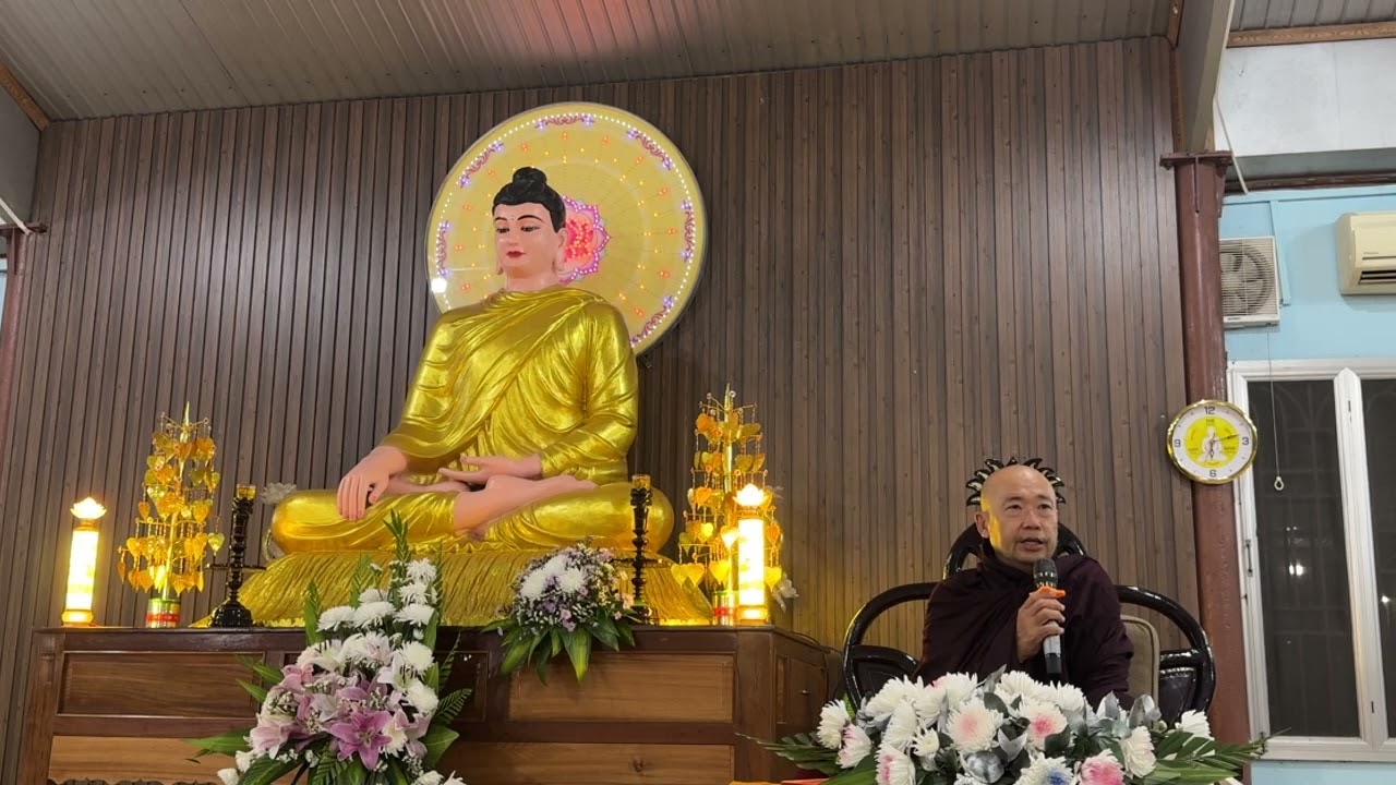 Buổi 3 (23/12/2025) Khoá Anapanasati - TV Phước Sơn | Sayadaw U Sila