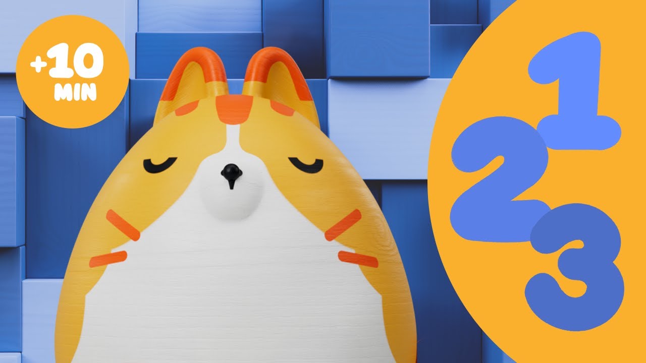 Números del 1 al 10 para Niños | Aprendemos a Contar con Canciones | +10 Min | Pim Pam Pino