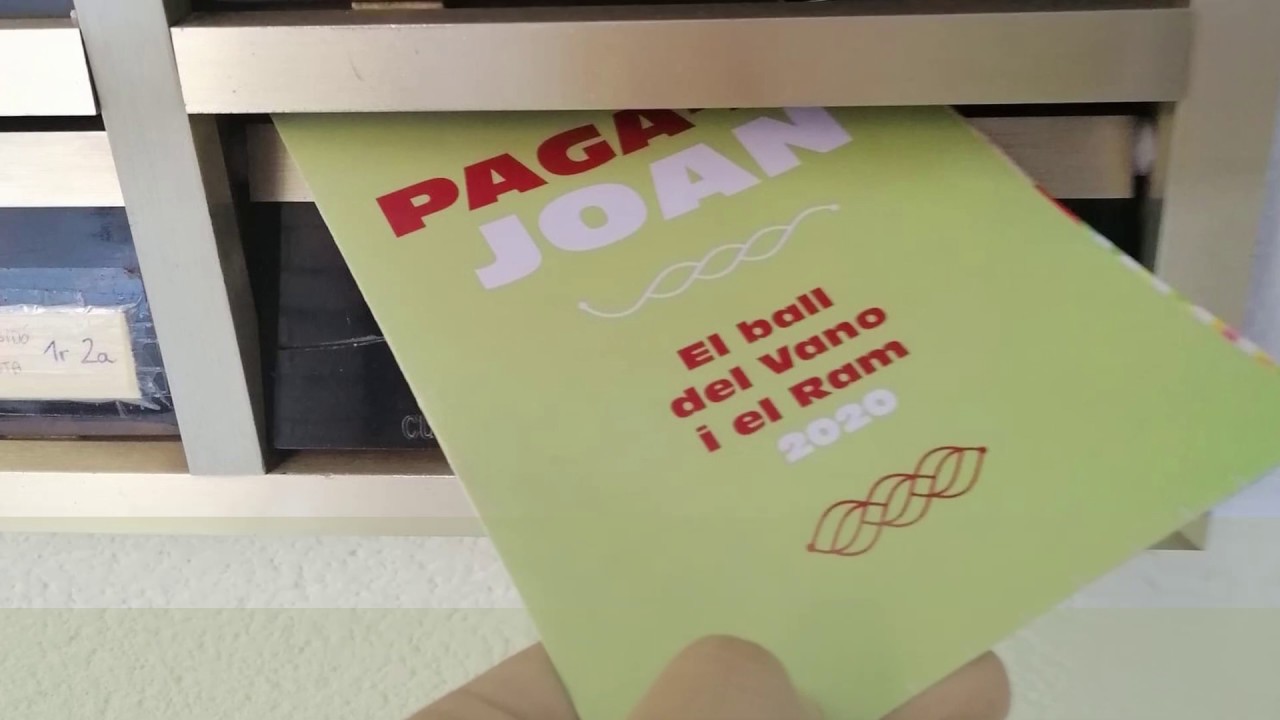 Muntatge del vano pel Paga-li, Joan 2020