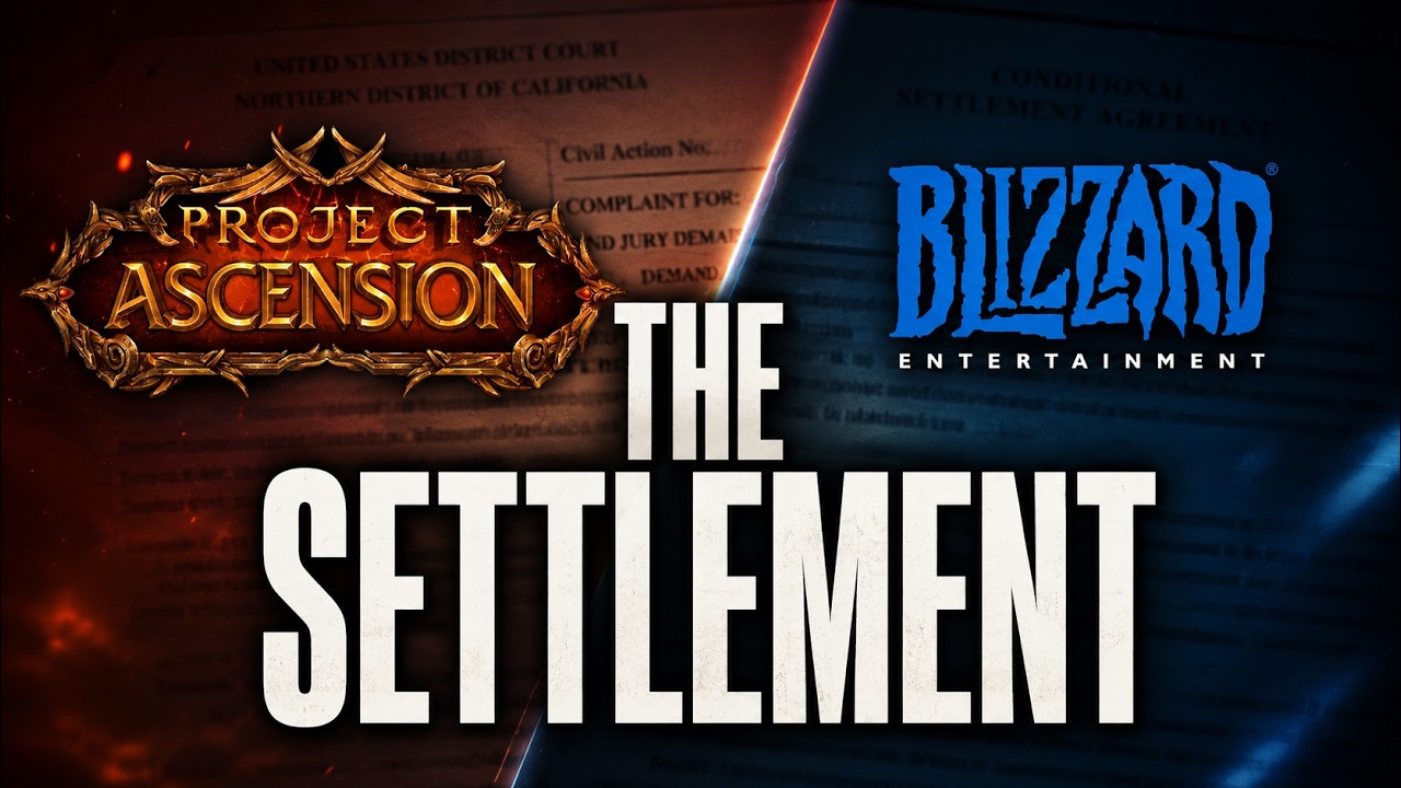 Blizzard vs Ascension: The Settlement Filing Just Landed