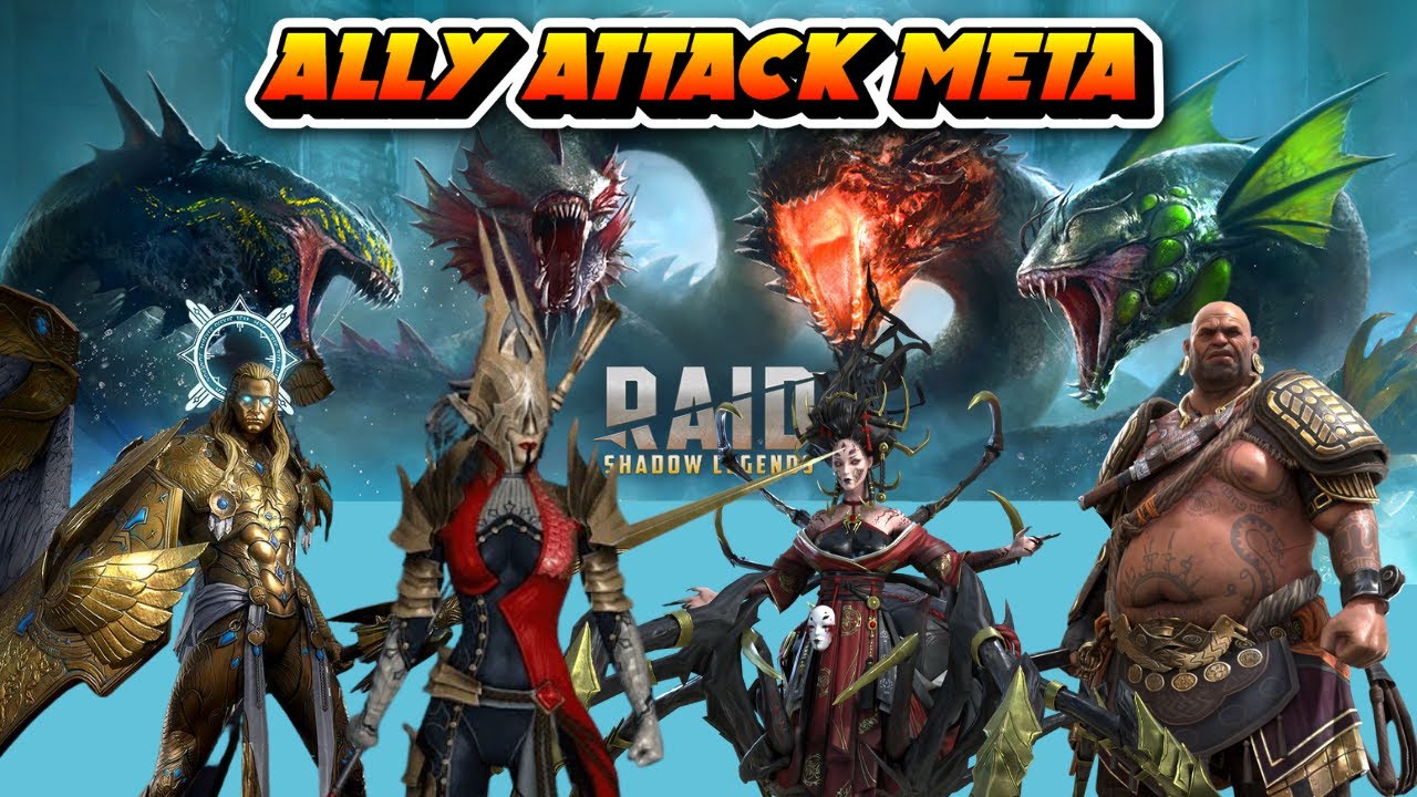 NEW Ally Attack Meta Arises in Hydra!!!!!!  Raid: Shadow Legends