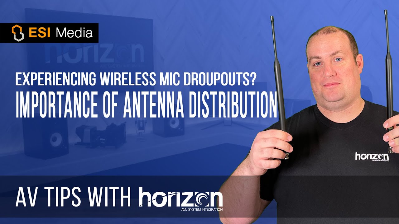 Experiencing Wireless Mic Dropouts? | The Importance of Antenna Distribution