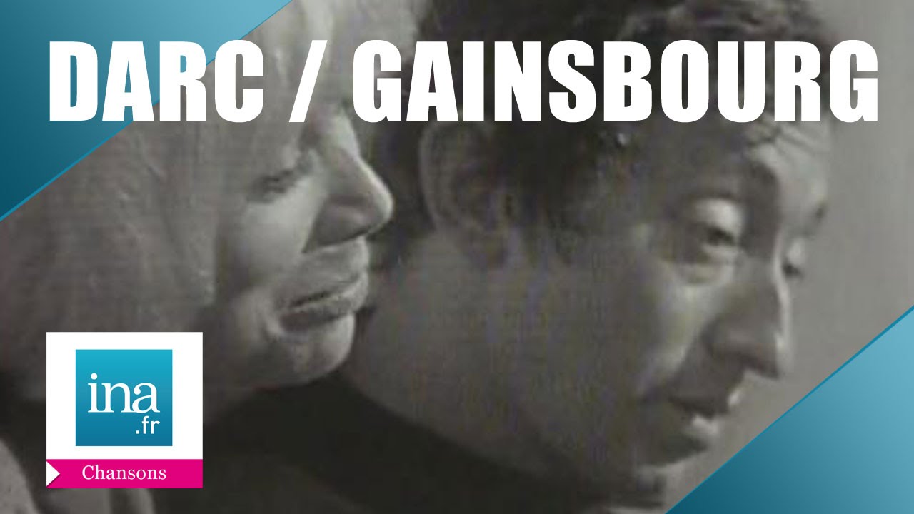 Serge Gainsbourg et Mireille Darc 
