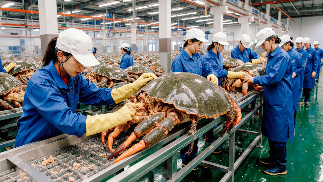 How Millions of Mud Crabs Are Raised in Boxes for Food – Inside Asia’s Mudcrab Industry