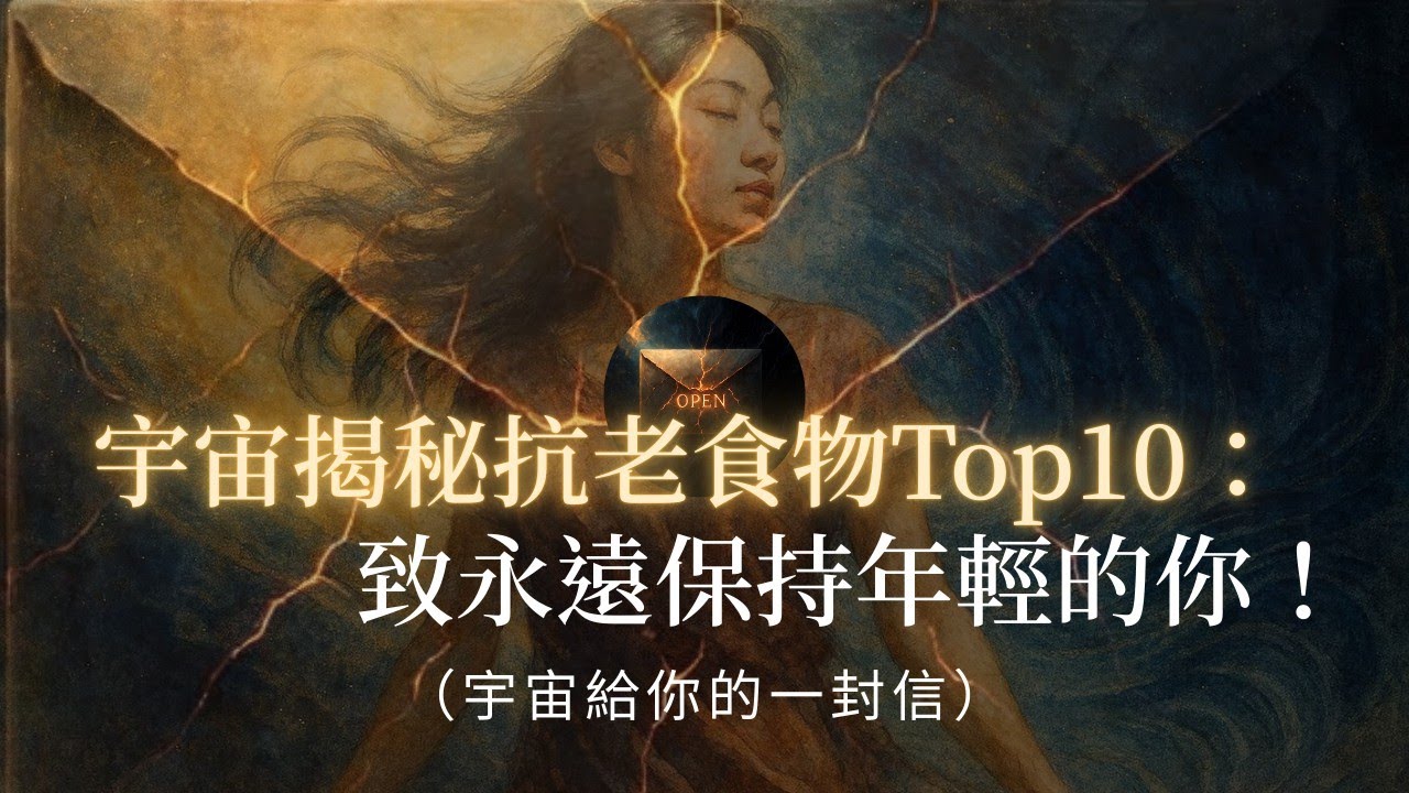 宇宙揭秘抗老食物Top10：每天吃這些，皮膚真的會發光、體力滿滿！這些「高频食物」正在重寫你的DNA，讓细胞徹底忘記年齡！💌 宇宙給你的一封信