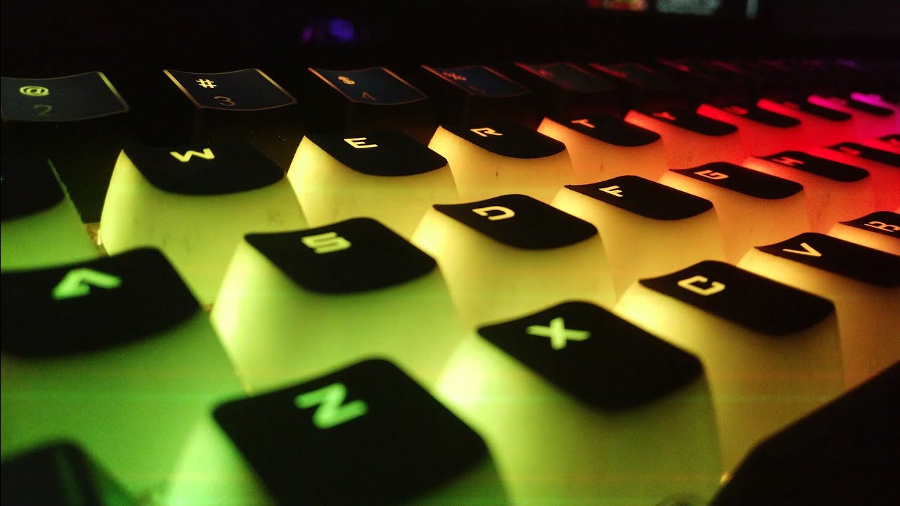 DIY HyperX Pudding keycaps || DIERYA 60% mechanical Keyboard (Brown Switch)