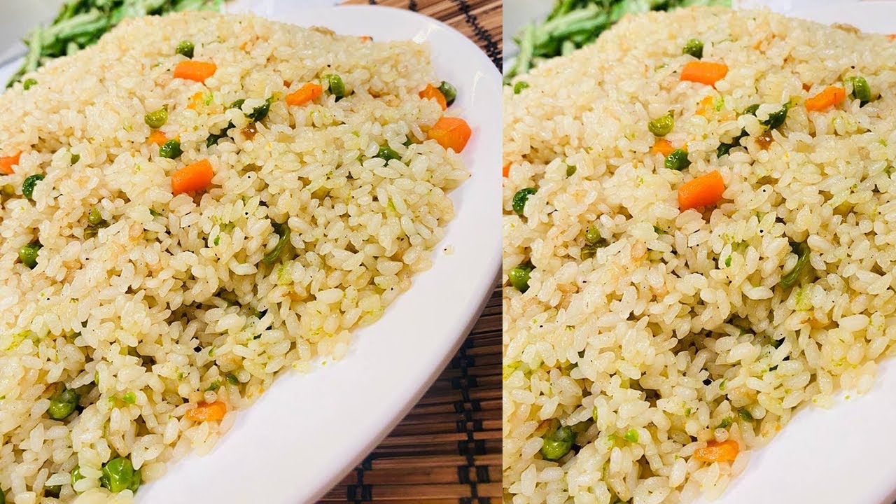 طريقة عمل أرز بالبسلة والجزر | العزومة مع الشيف فاطمة أبو حاتي