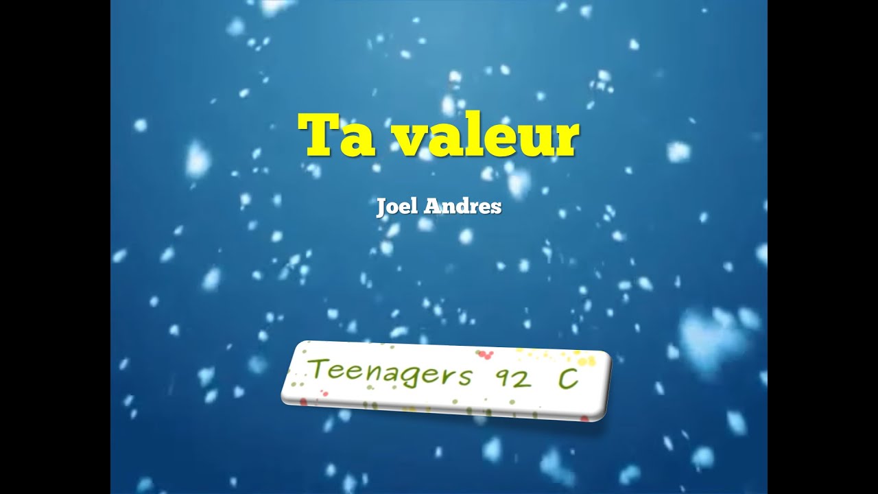 Ta valeur