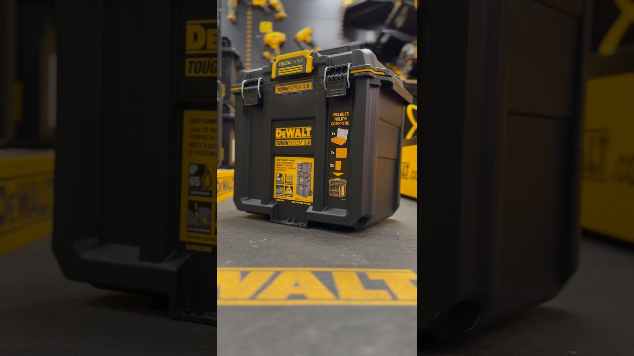 Dewalt Tough System 2.0 Half Box DEEP #youtubeshorts #dewalt #tools #news
