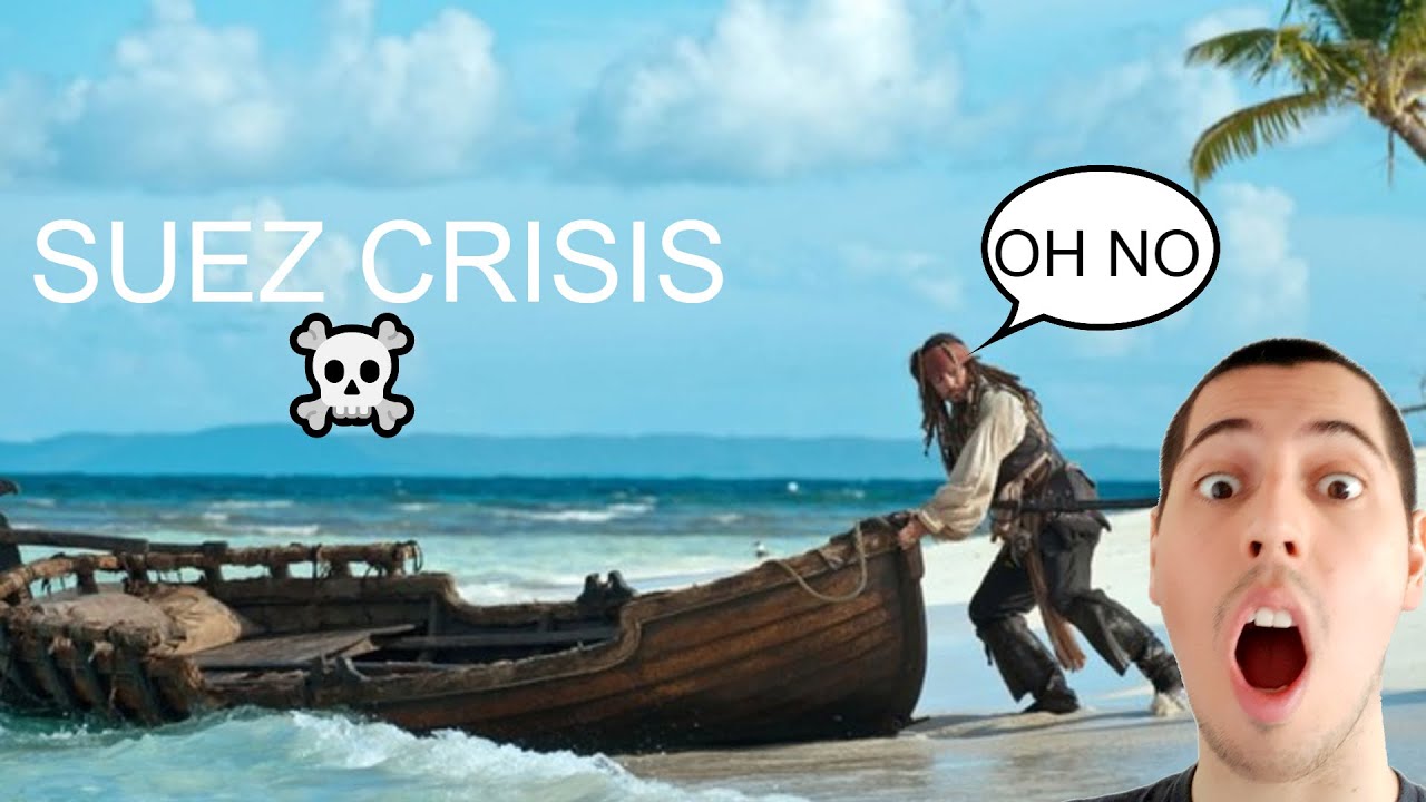 ⚓SUEZ CANAL CRISIS⚓☠️13% GLOBAL TRADE BLOCKED☣️