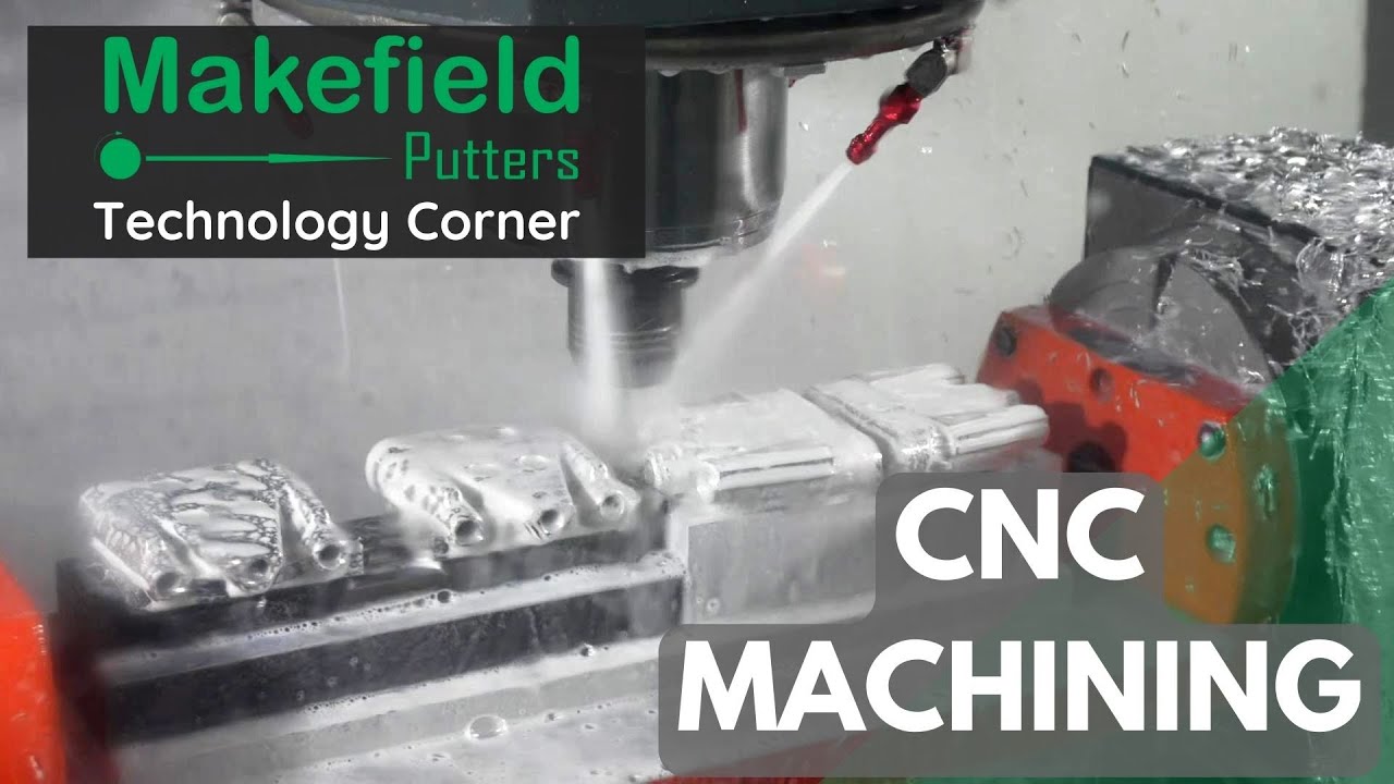 Precision CNC Milling the new Makefield VS Putter