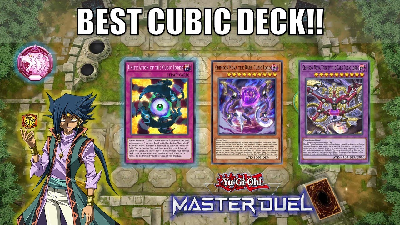 Best Cubic Deck! - Aigami Crushes META!! | Yu-Gi-Oh! Master Duel