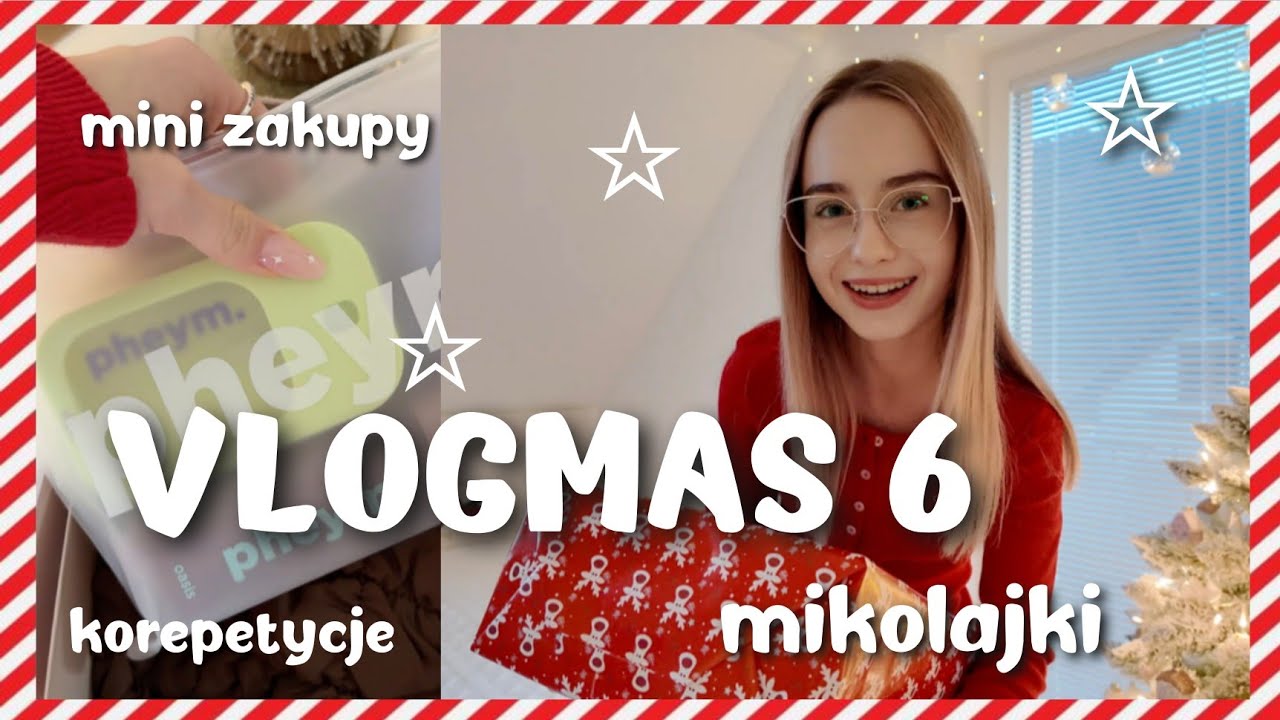 VLOGMAS 6 ❄️ prezent od Mikołaja, zakupy, korki