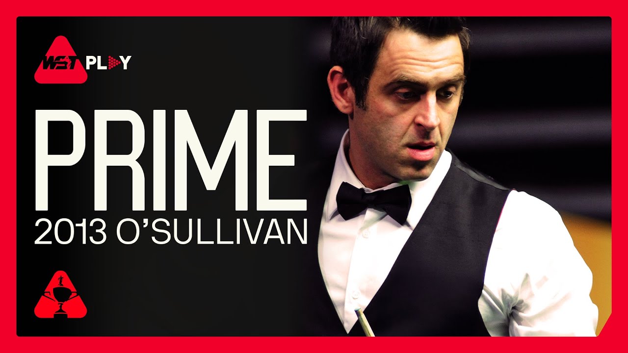 PRIME Ronnie O'Sullivan! 🔥 Rocket's Highest Break Of 2013 Final 👌