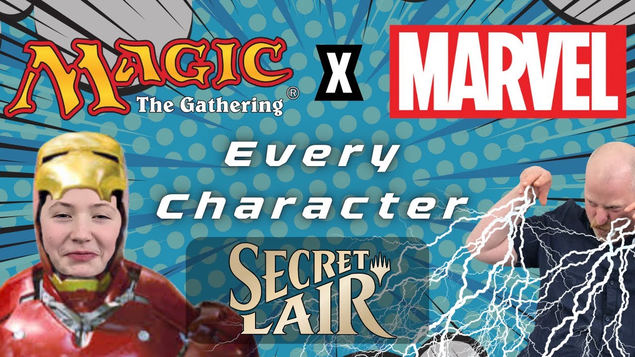Magic Meets Marvel! Unboxing the Epic MTG Secret Lair Marvel Drop!
