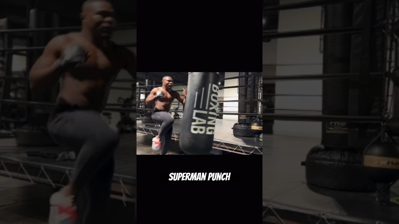 Super Man Punch set-up off Teep kick 