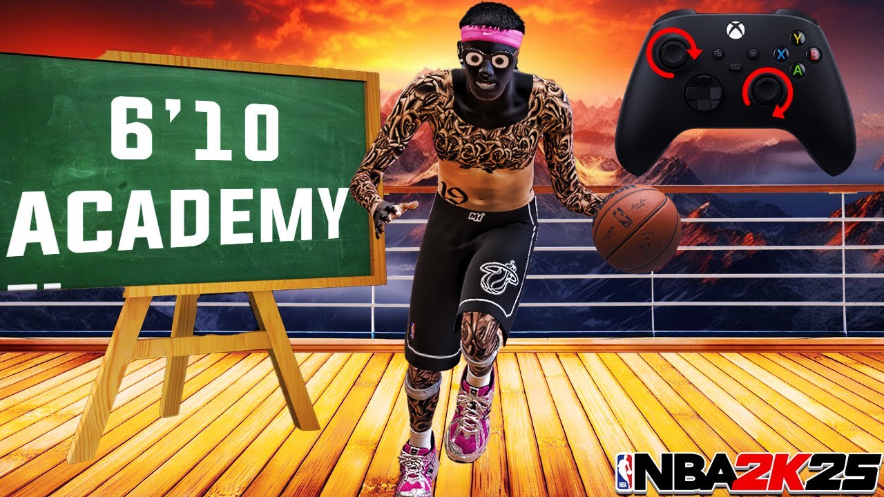 6'10 ISO ACADEMY 2K25! BEST DRIBBLE TUTORIAL AND ISO TIPS FOR BIG GUARDS | EVERYTHING YOU NEED !