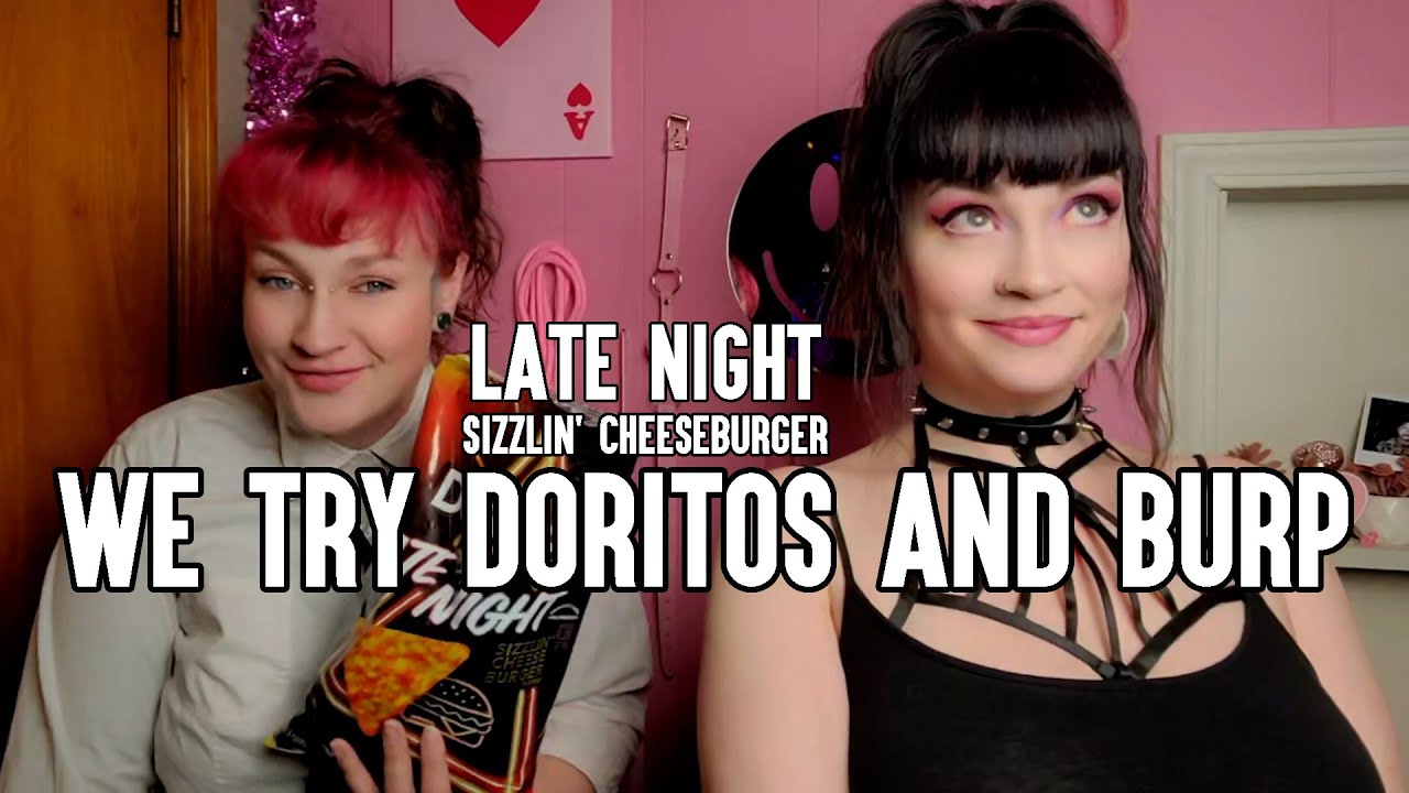 We Try New Late Night Cheeseburger Doritos