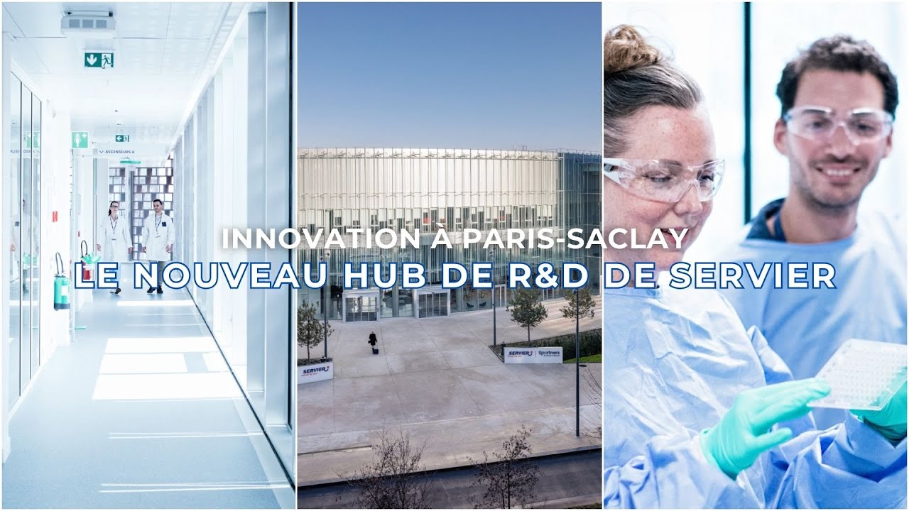 Servier dévoile son nouveau hub de R&D