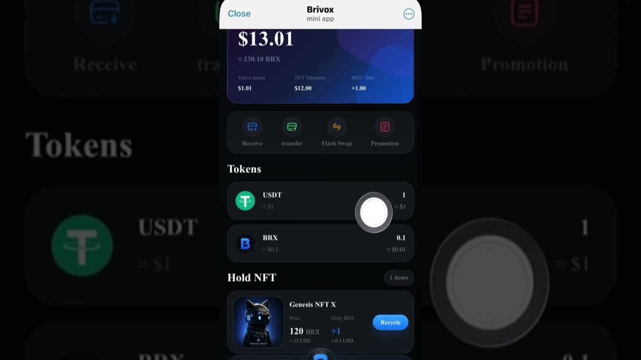 BRIVOX TUTORIAL VIDEO.    #airdrop #telegrambot #telegramearnings