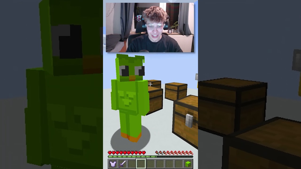 4 Graczy VS Chest Arena #gaming #⁠youtube #funny #minecraft #memes #tiktok #shorts #ytshorts