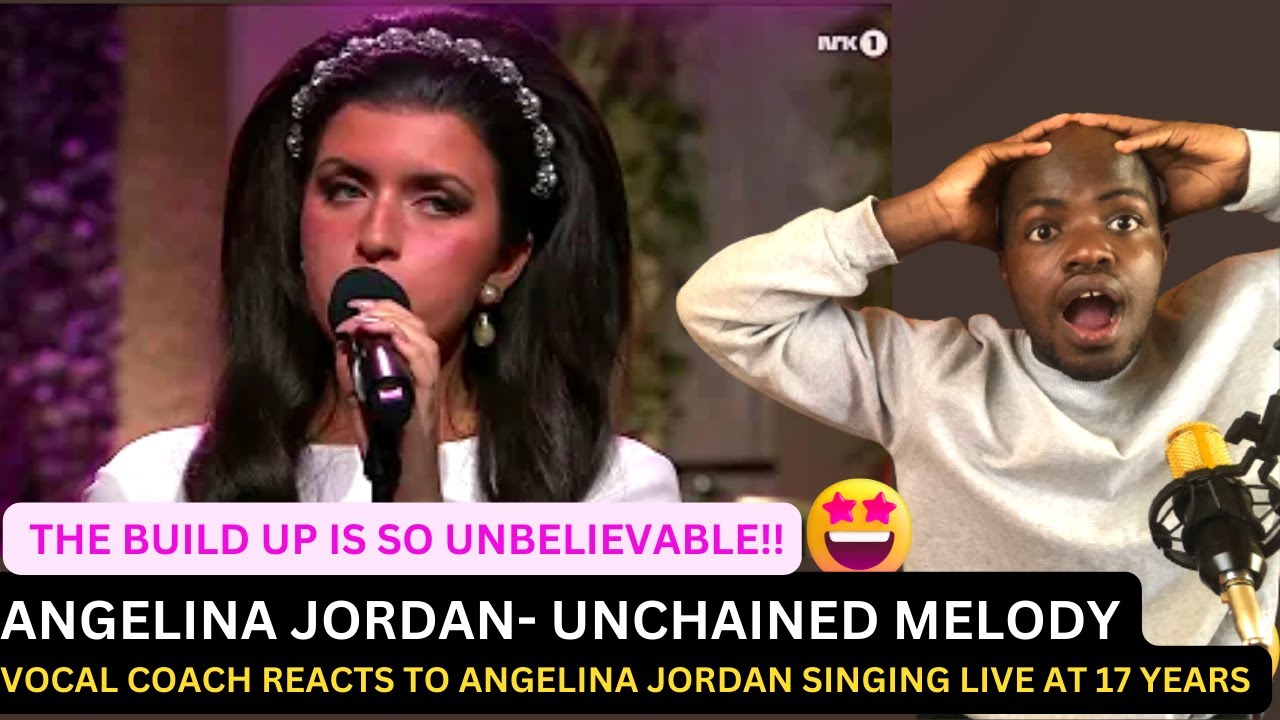 @AngelinaJordanOfficial performs UNCHAINED MELODY... LIVE from the NOBEL PRIZE event |Vocal coach