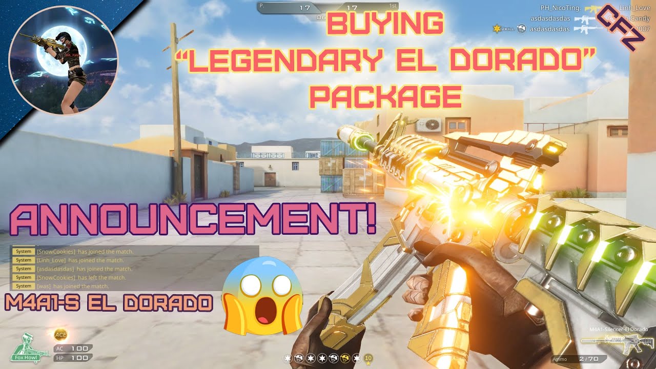 Crossfire Zero: Buying Legendary El Dorado Package & JON + Gameplay
