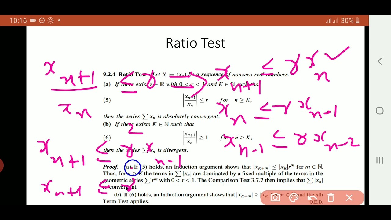 Test for Absolute Convergence