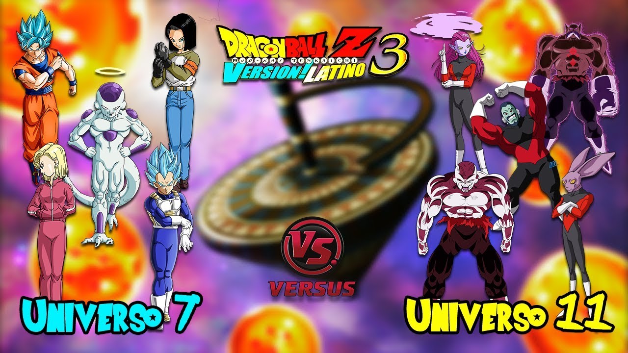 TORNEO DE LA FUERZA: UNIVERSO 7 VS UNIVERSO 11 - Dragon Ball Z Budokai Tenkaichi 3 Version Latino