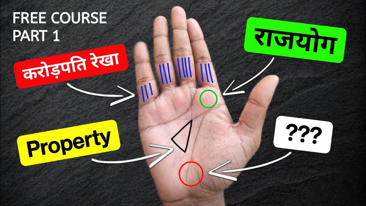 धनवान बनाने वाले 10 संकेत 🤑 10 Money signs in palmistry