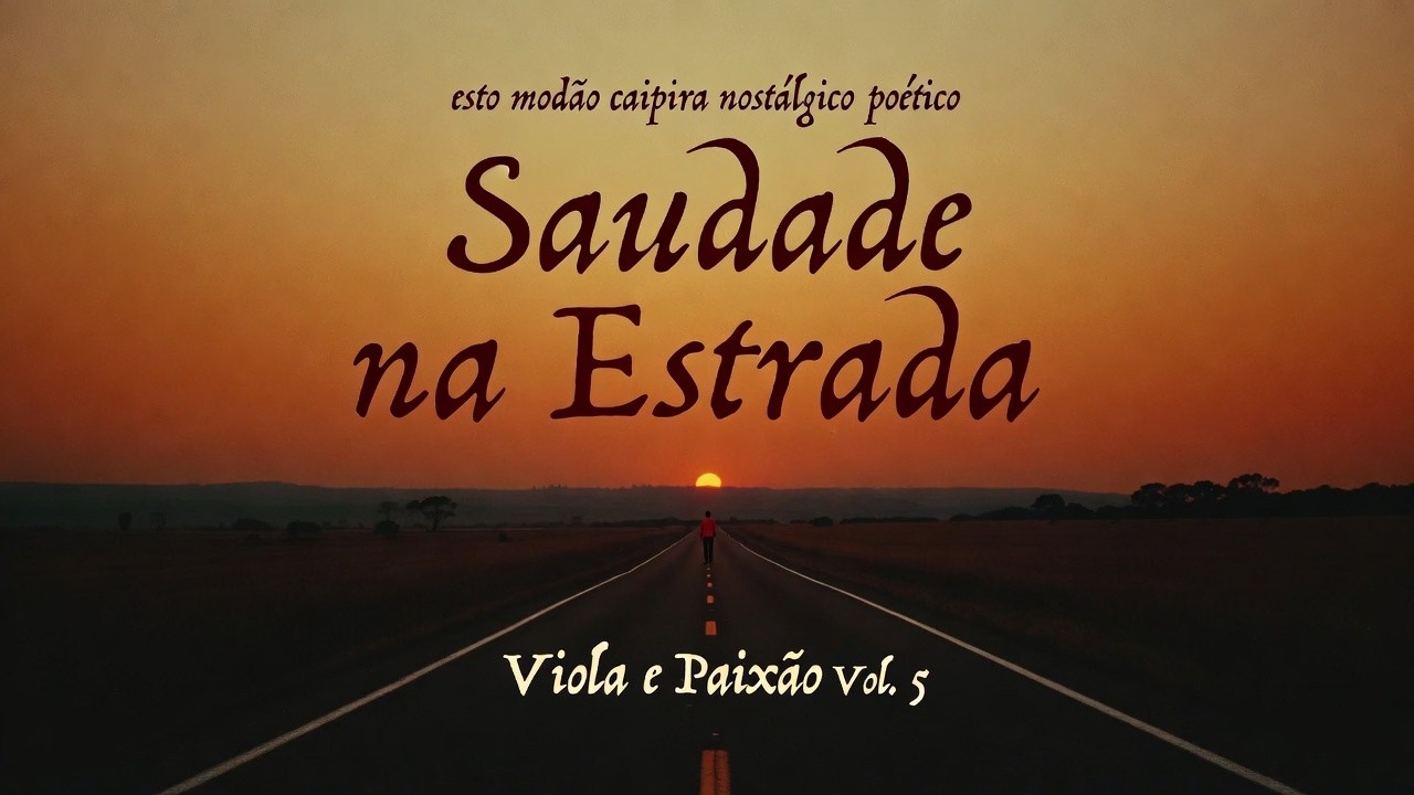 Saudade na Estrada – Viola e Paixão Vol. 5 (Álbum Completo – Sertanejo Raiz / Modão Caipira)